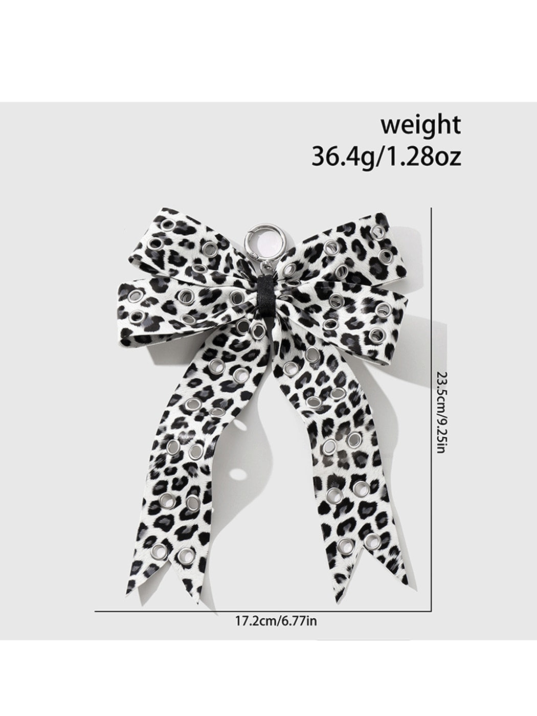 Keypus - Y2K Butterfly Bow PU Keychain Bag Charm