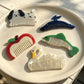 Camerow - Cute Acetate Animal and Food Hair Comb