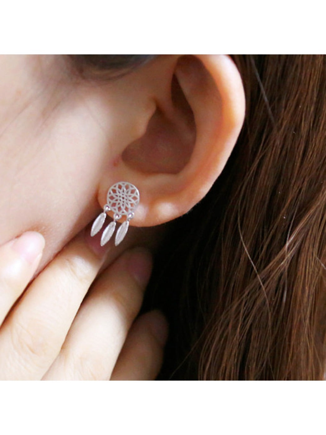 Earedge - Bohemian Leaf Drop Earrings