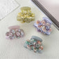 Beau - Fashionable Acetate Flower Pattern Hair Clip