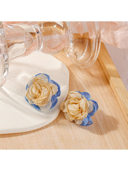 Earedge - Lace Flower Stud Earrings