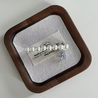 Beau - Elegant Dangle Beads Hair Clip