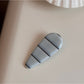 Beau - Colorful Stripe Pattern Acrylic Claw Clip