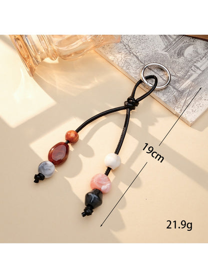 Keypus - Vintage Beaded Charm Keychain