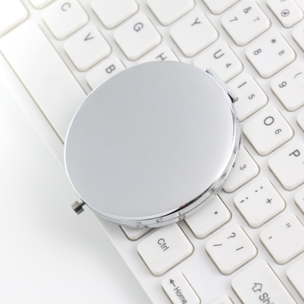Mirroray - Pastel Toned Round Folding Mirror