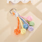 Keypus - Colorful Round Nylon Woven Ball Bag Charm