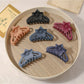Beau - Matte Textured Flower Hair Clip