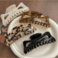 Beau - Openwork Bow Hair Claw Clip