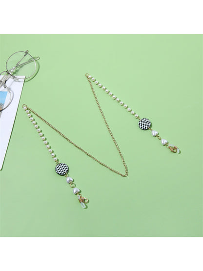 Velra - Checkerboard Beaded Eyeglass Strap