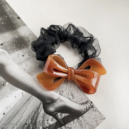 Marbled Bow Scrunchie Collection variant image