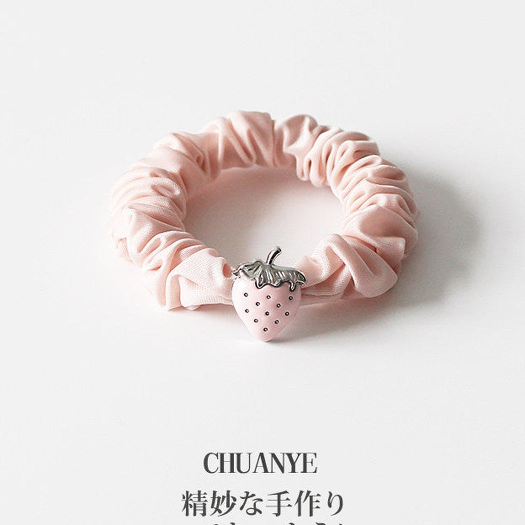 Strawberry Pearl Hair Tie Set variant image