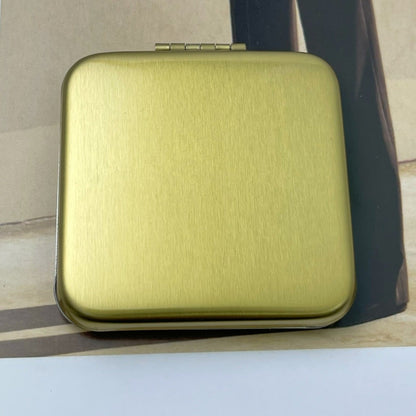 Brushed Finish Folding Compact Mirror variant image
