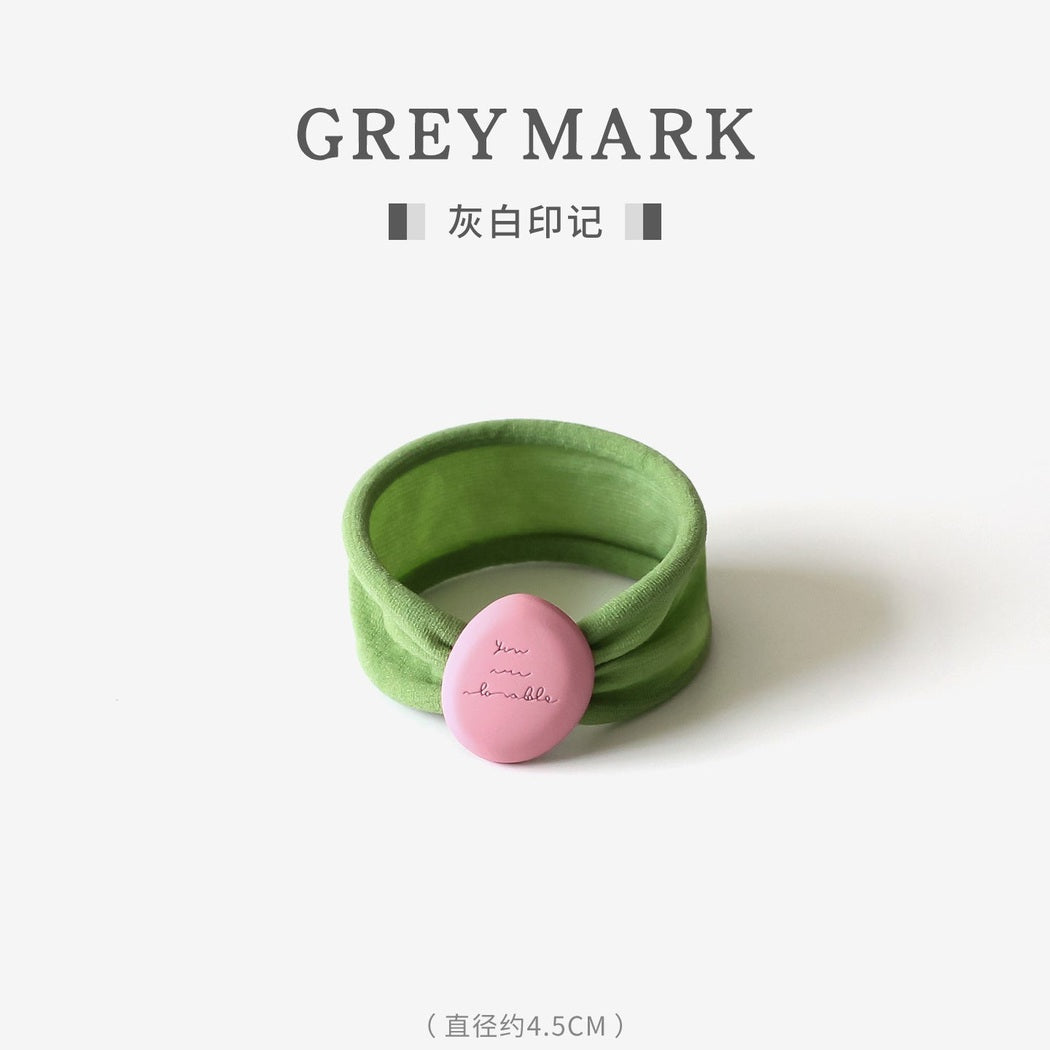 Letter Charm Hair Tie Collection variant image
