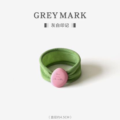 Letter Charm Hair Tie Collection variant image