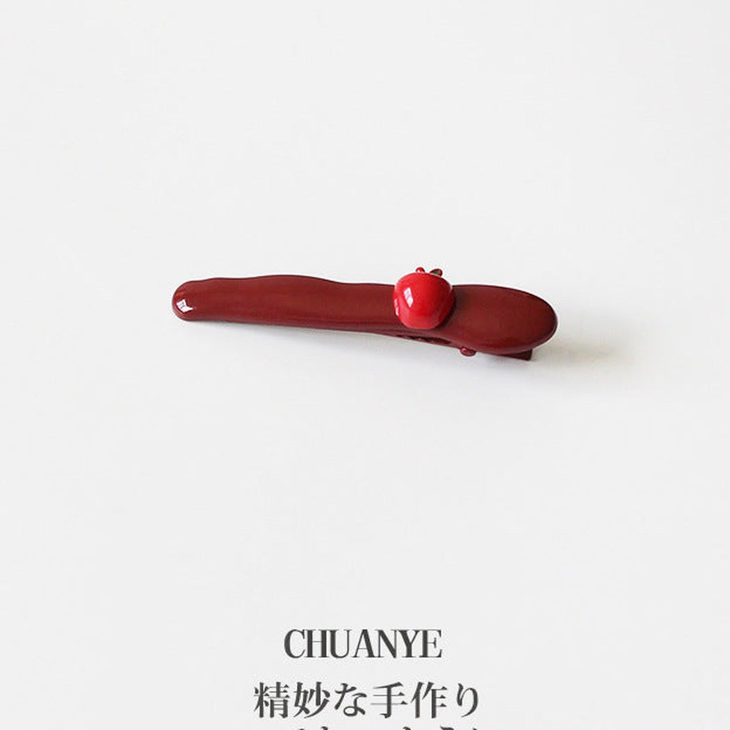 Red Apple Barrette Set variant image