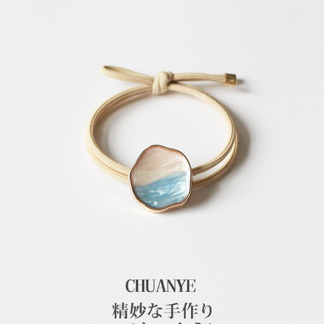 Glazed Bead Hair Tie Collection variant image