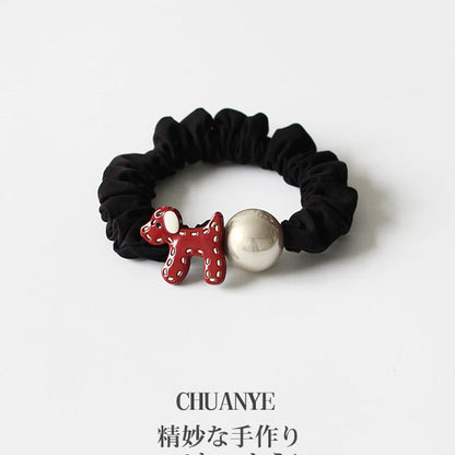 Dog Charm Hair Tie Collection variant image
