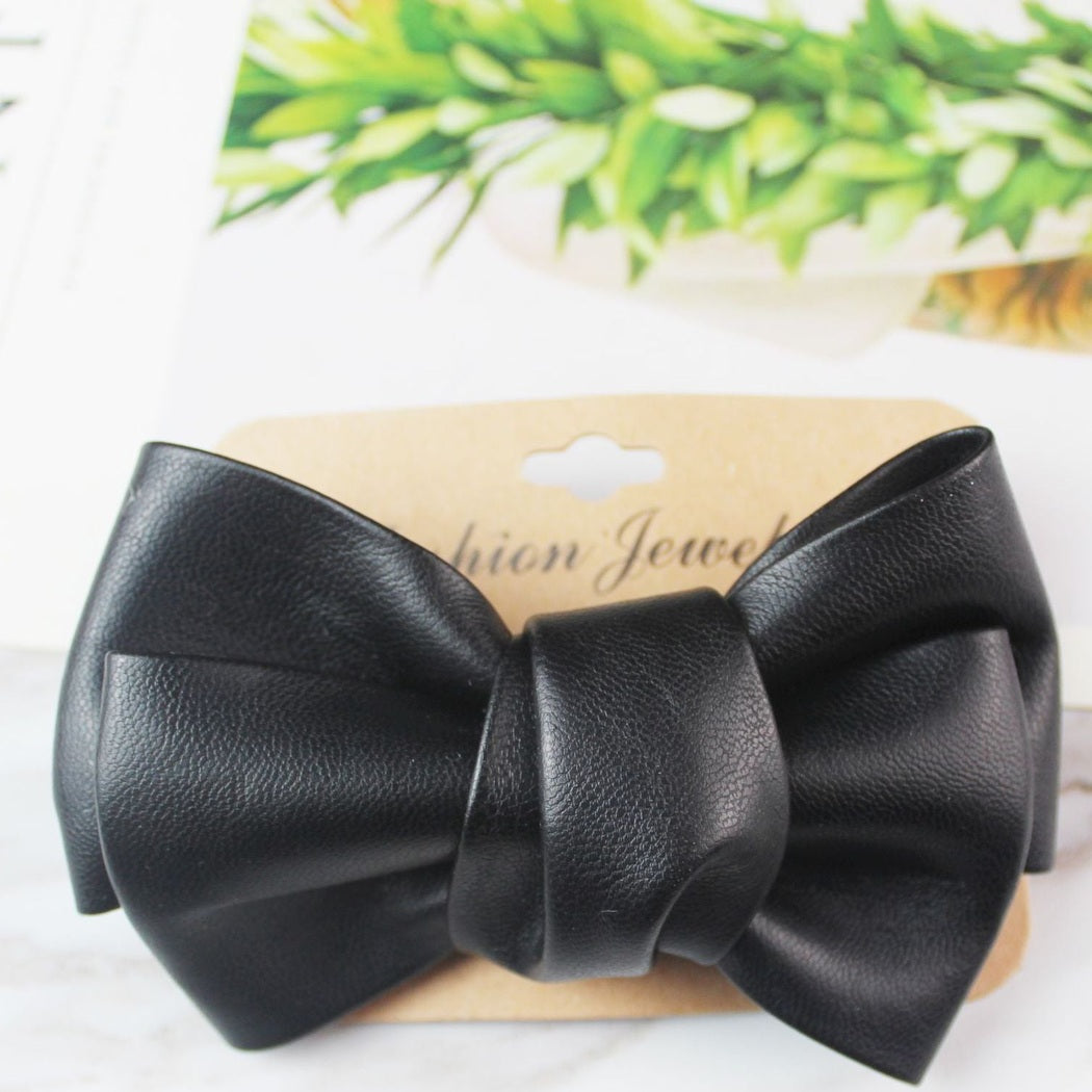 Solid Bow Barrette Collection variant image