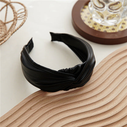 Beau - Solid Knotted Wide Headband variant image 2