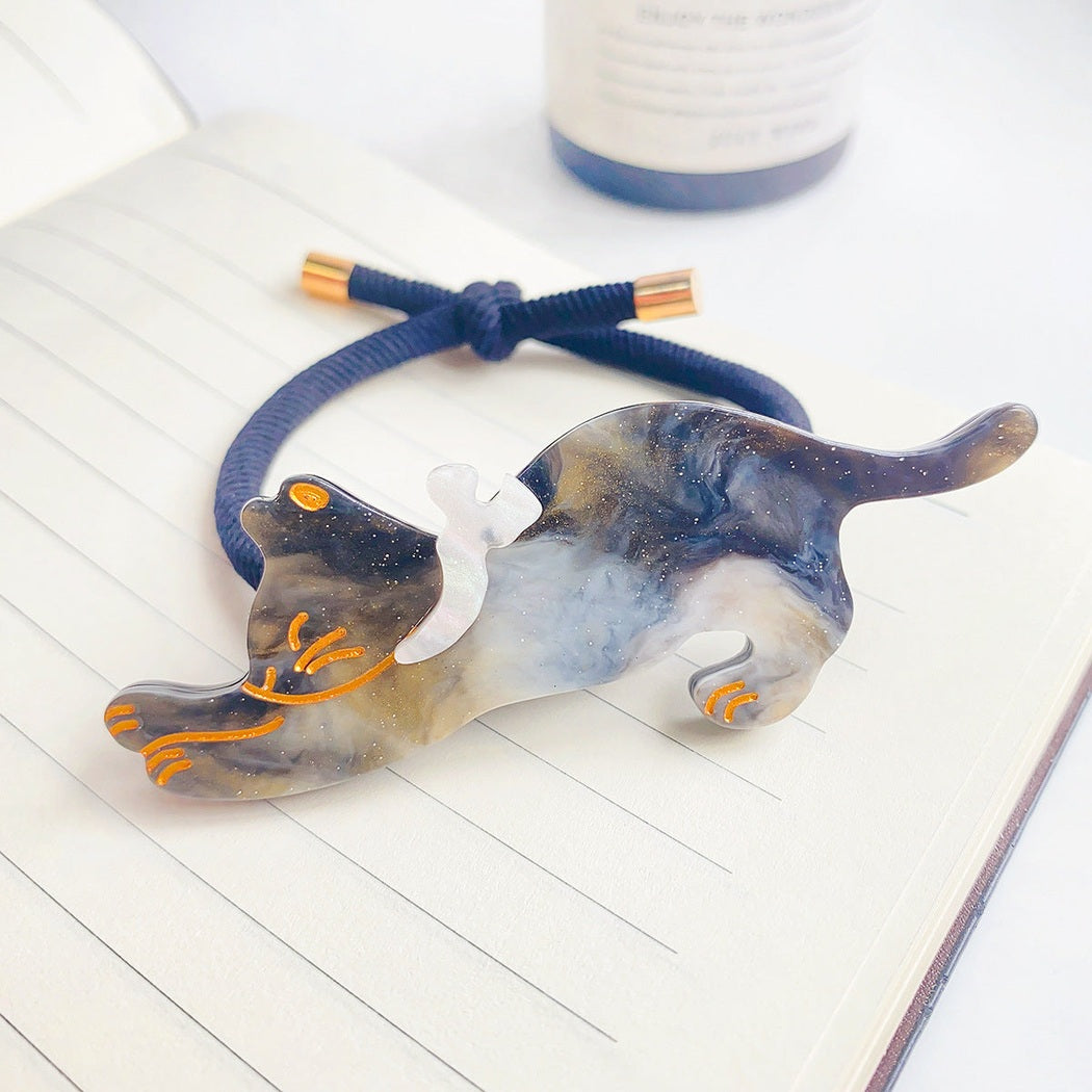 Cat Charm Hair Tie Collection variant image