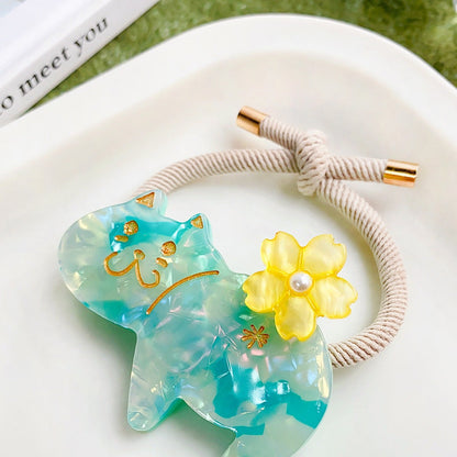 Marbled Cat Hair Tie Collection variant image