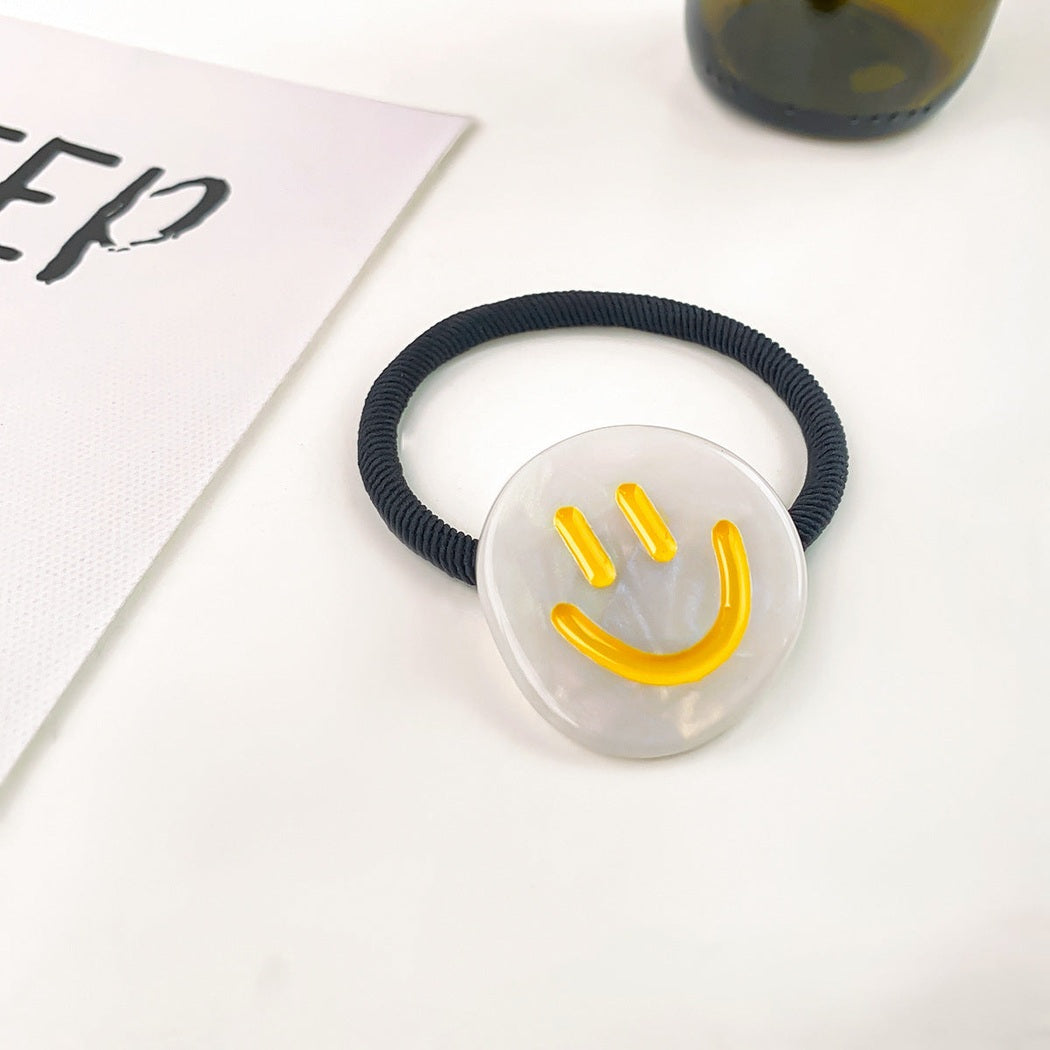Smiley Charm Hair Tie Collection variant image