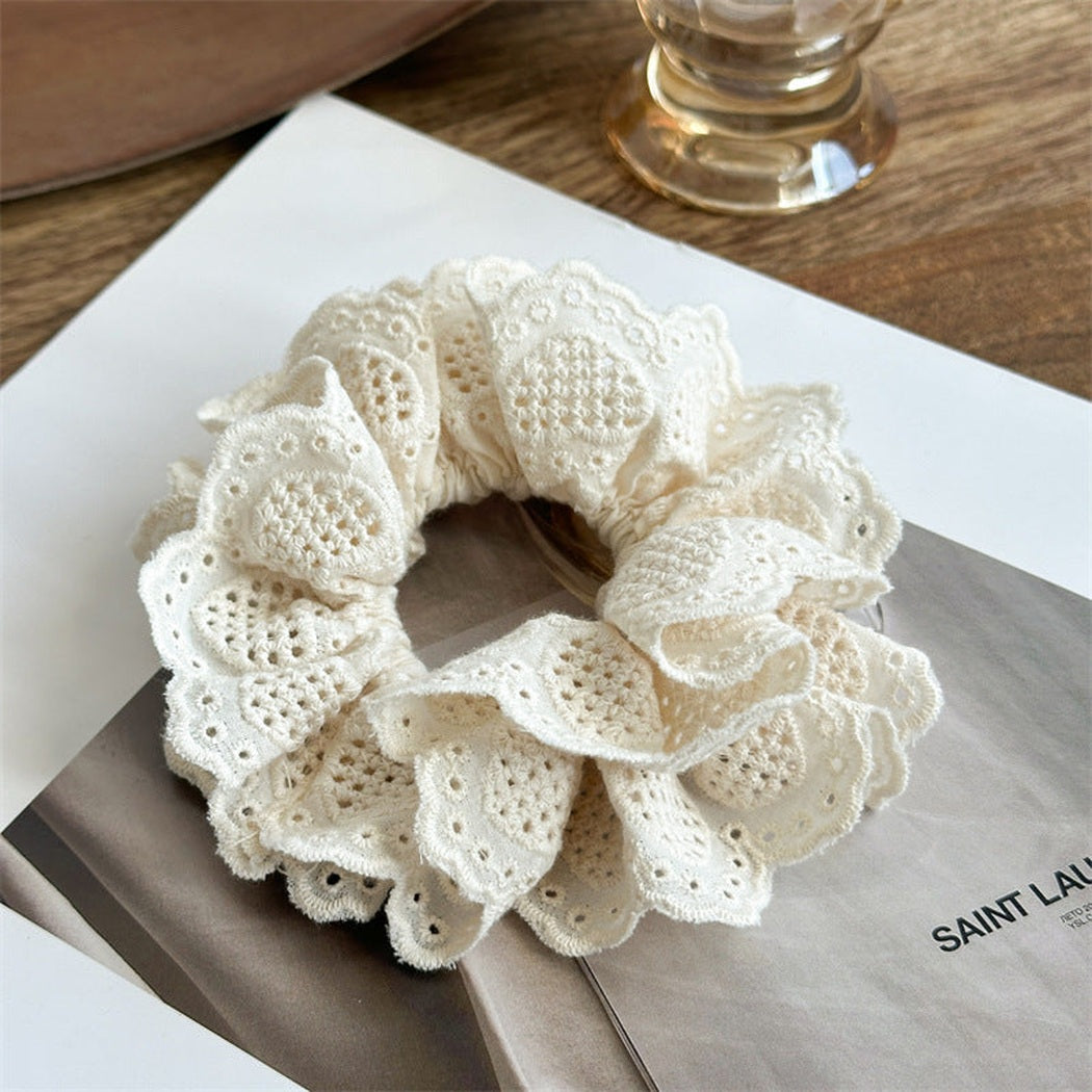 Layered Lace Scrunchie Set variant image