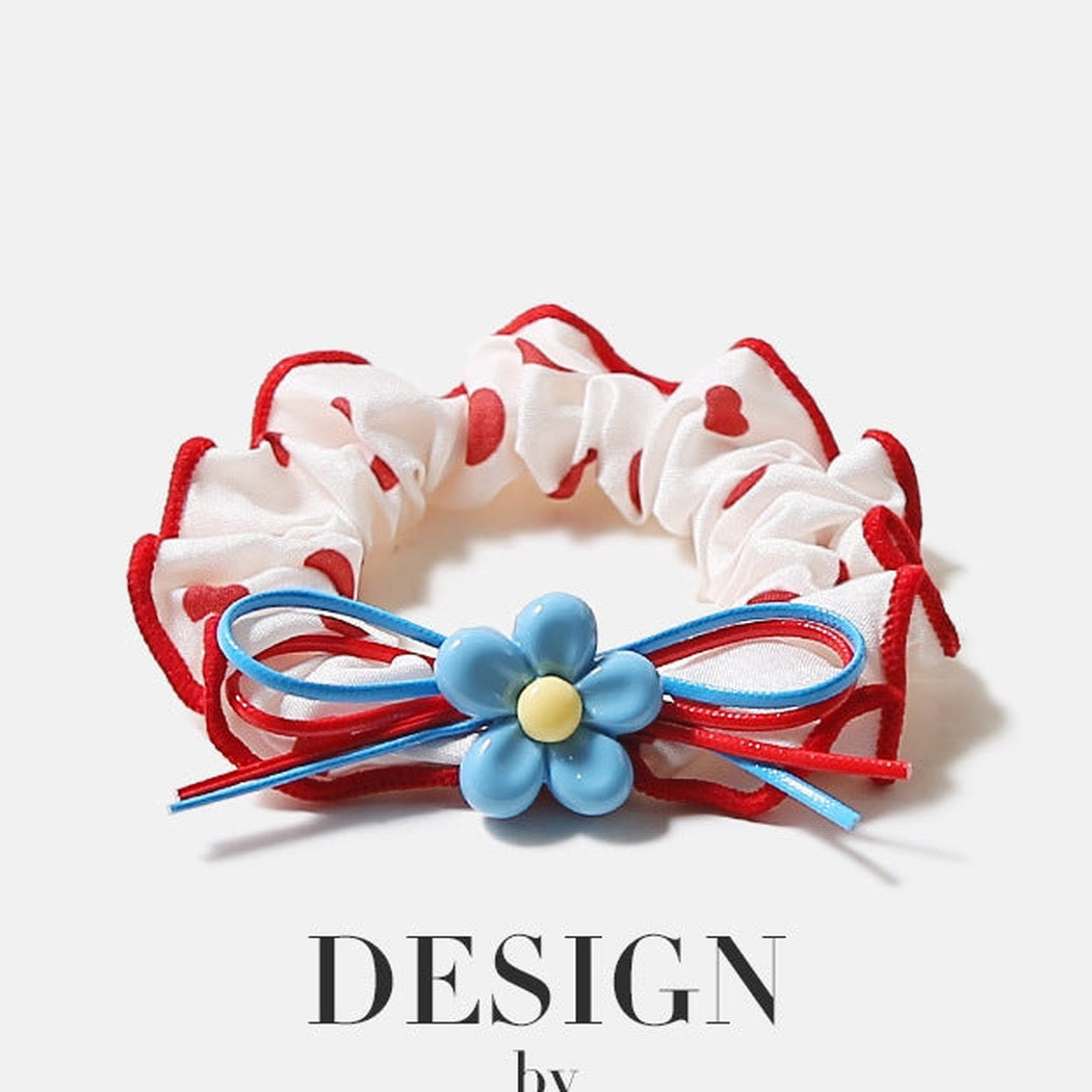 Floral Cherry Scrunchie Set variant image