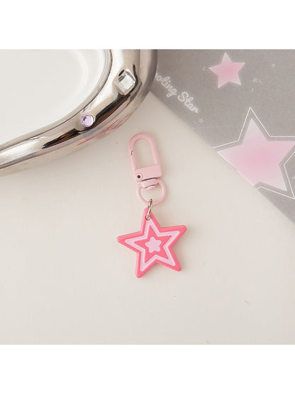Keypus - Sweet-Cool Star Pendant Keychain