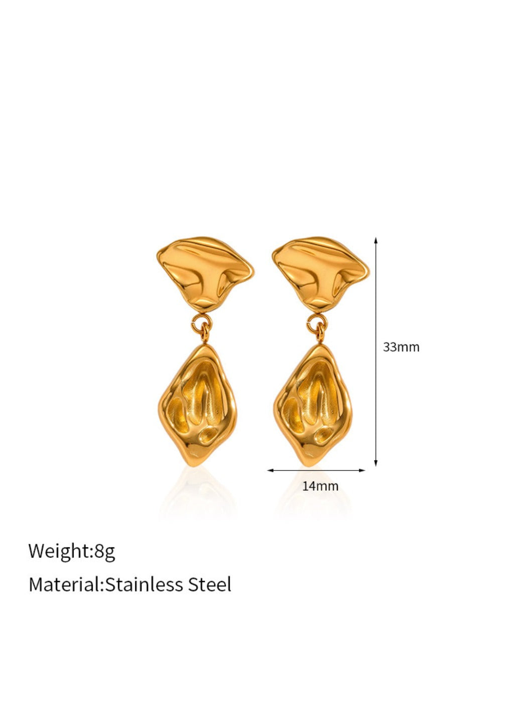 Earedge - Elegant Minimalist Stud Earrings