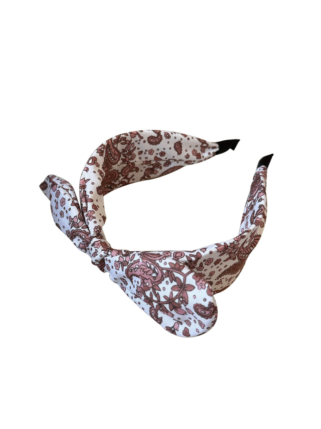 Gifty - Floral Knot Wide Band Polyester Fiber Headband