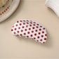 Beau - Minimalist Polka Dot Shark Claw Clip
