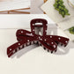 Beau - Stylish Wine Red Hair Claw Clips