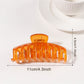 Beau - Jelly Color Claw Clip