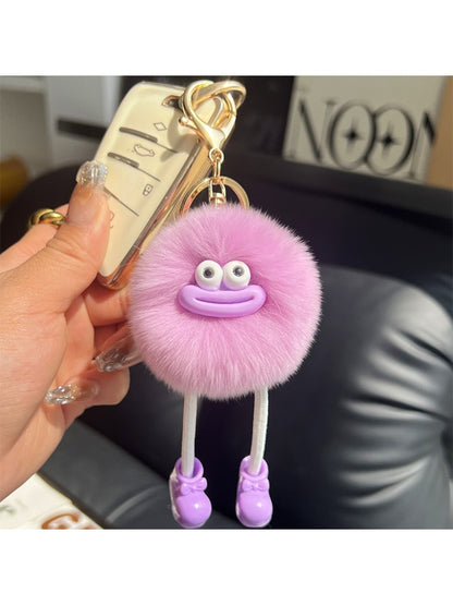 Keypus - Long Legs Small Furball Keychain