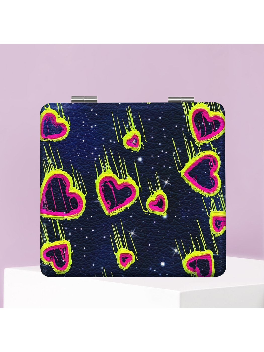 Mirroray - Y2K Pattern Folding Makeup Mirror