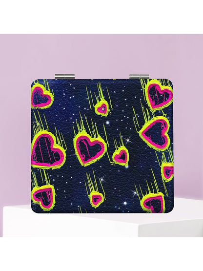 Mirroray - Y2K Pattern Folding Makeup Mirror