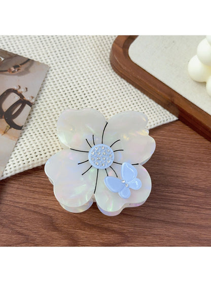 Beau - Butterfly Floral Hair Clip
