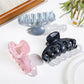 Beau - Marble Pumpkin Shaped Hair Claw Clip