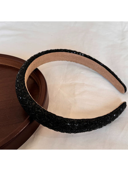 Gifty - Modern Minimalist Rhinestone Detail Padded Headband