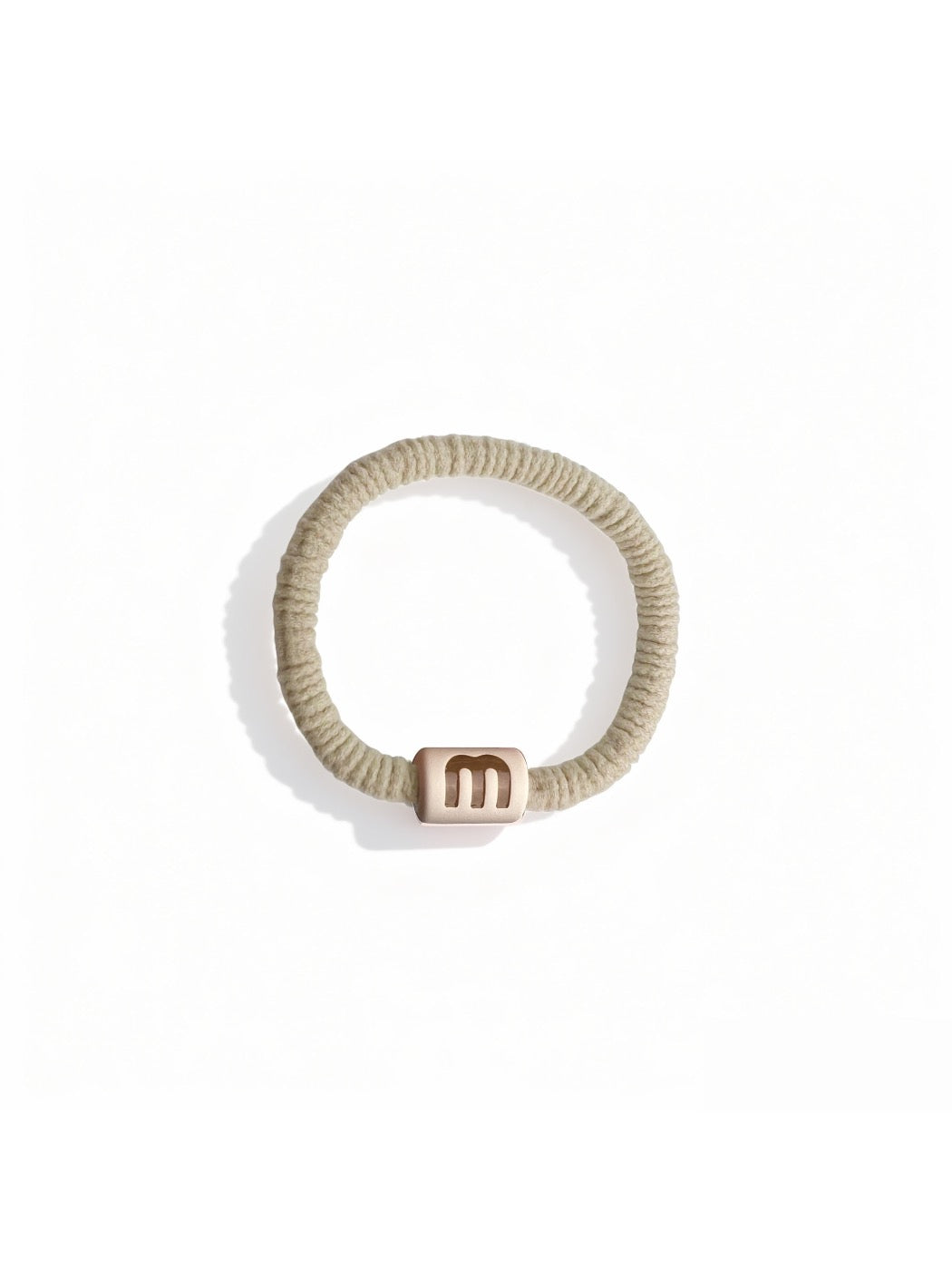 Gifty - Simple Letter M Hair Tie