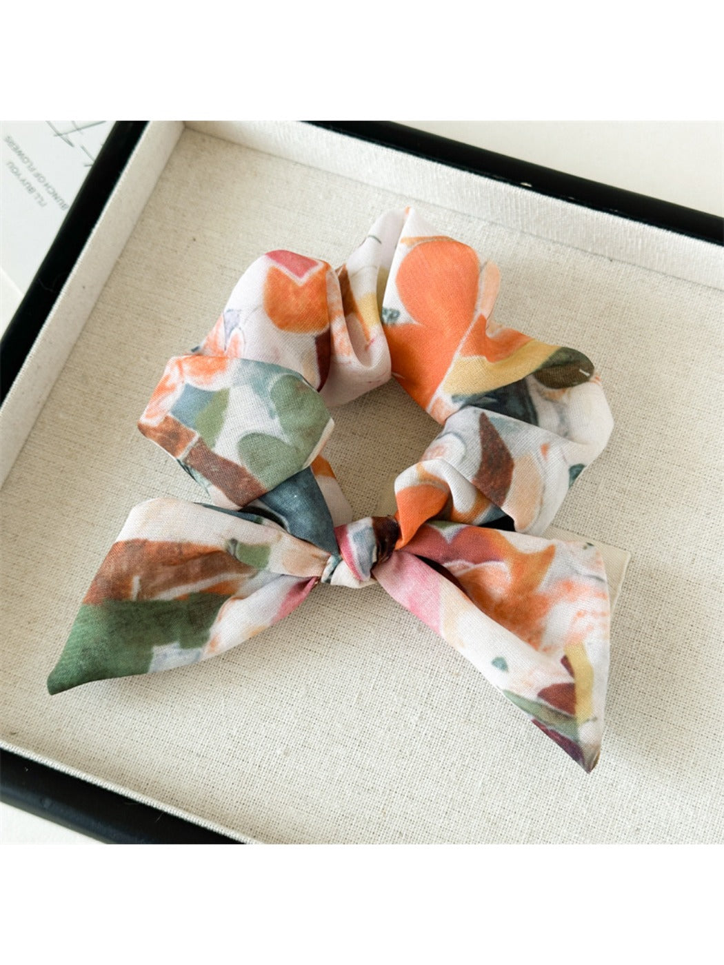 Gifty - Tie Dye Chiffon Scrunchie Hair Ring