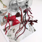 Keypus - Sweet Bow Heart and Star Keychain