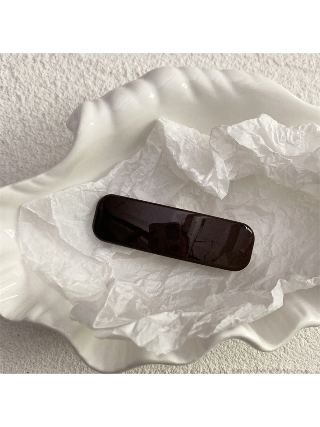 Beau - Solid Color Square Hair Clip