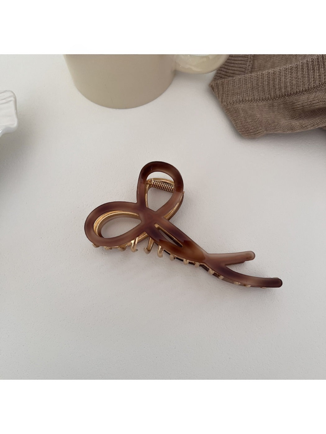 Beau - Ribbon Bow Hair Clip
