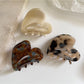 Beau - Vintage Openwork Heart Hair Claw Clip