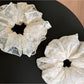 Gifty - Simple Style Embroidered Polyester Scrunchie