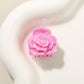 Beau - Sweet Rose Flower Gloss Finish Hair Claw Clip