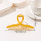 Beau - Clear Large Claw Clip