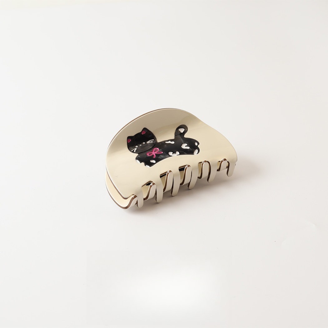 Beau - Cute Dog and Cat Bow Motif Claw Clip